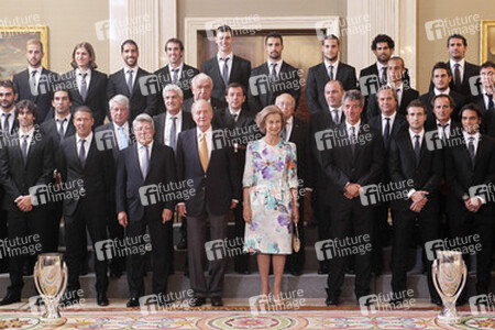 Atlético Madrid, Juan Carlos I.von Spanien, Sophia von Spanien