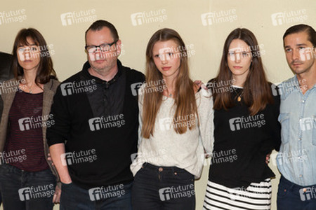 Charlotte Gainsbourg, Lars von Trier, Mia Goth, Stacy Martin, Shia LaBeouf