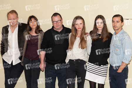 Stellan Skarsgard, Charlotte Gainsbourg, Lars von Trier, Mia Goth, Stacy Martin, Shia LeBeouf