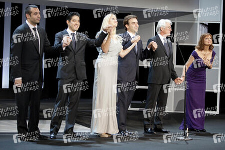 Nicholas Jarecki, Richard Gere, Susan Sarandon mit Gastgebern