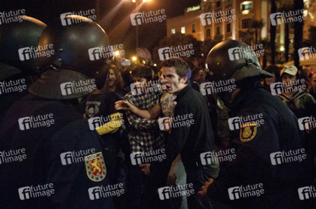 Spanier demonstrieren gegen Sparpolitik