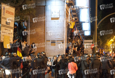 Spanier demonstrieren gegen Sparpolitik