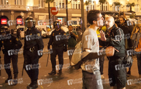 Spanier demonstrieren gegen Sparpolitik