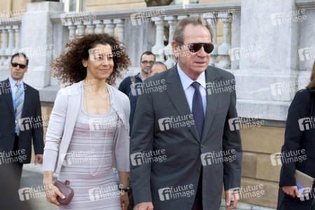 Tommy Lee Jones mit Gattin Dawn Laurel-Jones