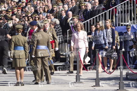 Juan Carlos I., Sophia von Spanien, Felipe von Spanien, Letizia von Spanien, Elena von Spanien