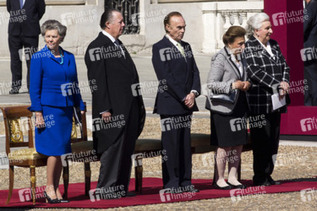 Carlos de Borbon Dos Sicilias, Ana von Orleans, Prinzessin Margarita de Borbon, Carlos Zurita, Prinzessin Pilar de Borbon