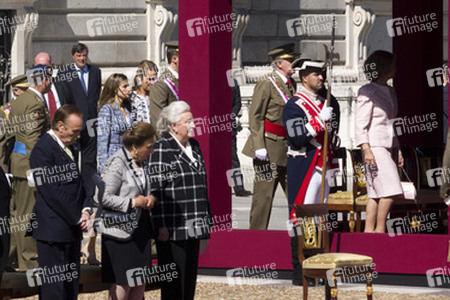 Letizia von Spanien, Elena von Spanien, Felipe von Spanien, Juan Carlos I.