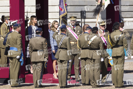 Elena von Spanien, Letizia von Spanien, Felipe von Spanien, Sophia von Spanien, Juan Carlos I.