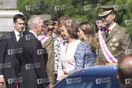 Sophia von Spanien, Letizia von Spanien, Felipe von Spanien