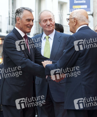 Anibal Cavaco Silva, Juan Carlos I., Giorgio Napolitano