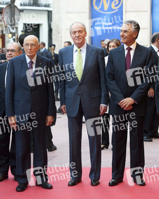 Anibal Cavaco Silva, Juan Carlos I., Giorgio Napolitano