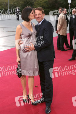 Wotan Wilke Möhring mit Ehefrau Anna