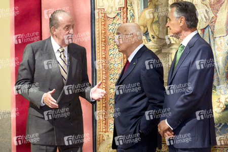 Juan Carlos I., Giorgio Napolitano, Anibal Cavaco Silva