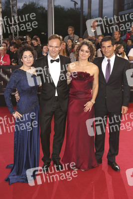 Dunja Hayali, Wulf Schmiese, Anja Heyde, Mitri Sirin