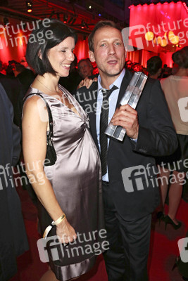 Wotan Wilke Möhring mit Gattin Anna Theis