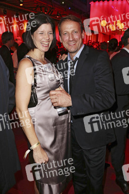 Wotan Wilke Möhring mit Gattin Anna Theis