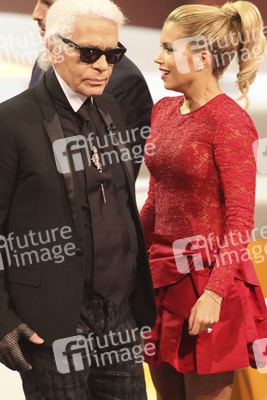 Karl Lagerfeld, Sylvie van der Vaart