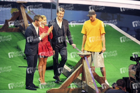 Rafael van der Vaart, Sylvie van der Vaart, Markus Lanz, Wettkandidat Cijan Calis