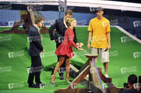 Rafael van der Vaart, Sylvie van der Vaart, Markus Lanz, Wettkandidat Cijan Calis