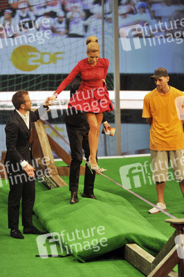 Markus Lanz, Sylvie van der Vaart, Wettkandidat Cijan Calis