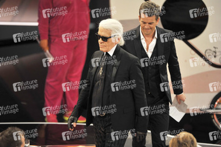 Karl Lagerfeld, Markus Lanz