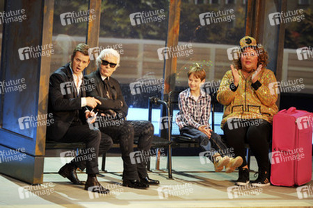 Markus Lanz, Karl Lagerfeld, Julian, Ilka Bessin / Cindy aus Marzahn, Wettkandidat Julian