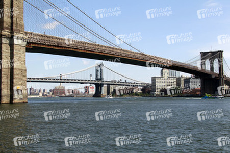 Brooklyn Bridge und Manhatten Bridge