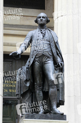 George Washington Denkmal vor der Federal Hall
