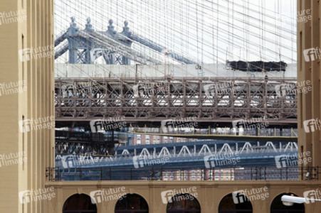 Brooklyn Bridge und Manhatten Bridge