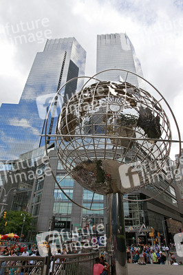 Weltkugel am Time Warner Center