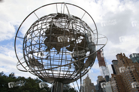 Weltkugel am Time Warner Center