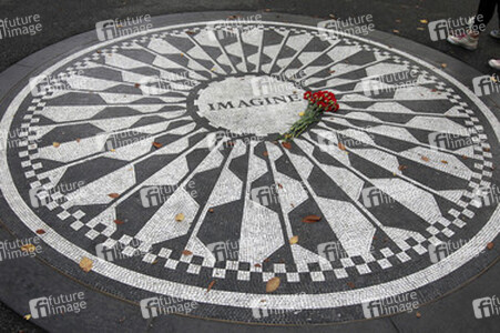 Imagine Mosaik im Strawberry Field