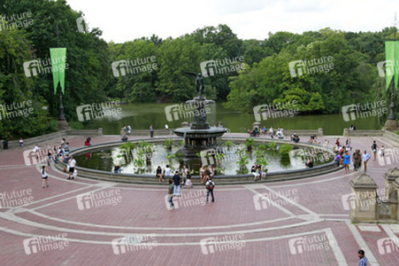 Bethesda Brunnen mit Angel of the Waters Statue