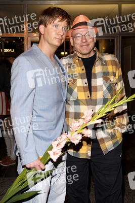 Rosa von Praunheim mit Freund Oliver Sechting