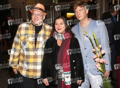 Rosa von Praunheim mit Freund Oliver Sechting, Eva Mattes
