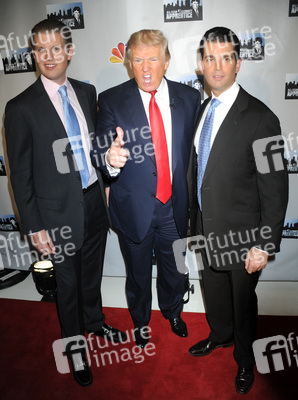 Donald Trump mit Söhnen Eric F. Trump und Donald Trump Jr.
