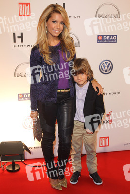 Sylvie van der Vaart mit Sohn Damian