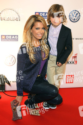 Sylvie van der Vaart mit Sohn Damian