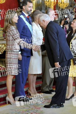 Letizia von Spanien, Felipe von Spanien, Sophia von Spanien, Juan Carlos I. von Spanien