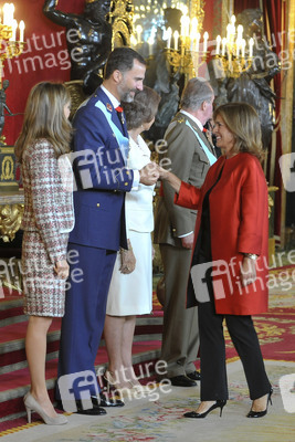 Letizia von Spanien, Felipe von Spanien, Sophia von Spanien, Juan Carlos I. von Spanien