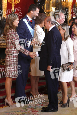 Letizia von Spanien, Felipe von Spanien, Sophia von Spanien, Juan Carlos I. von Spanien