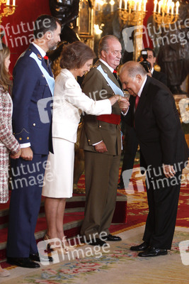 Letizia von Spanien, Felipe von Spanien, Sophia von Spanien, Juan Carlos I. von Spanien