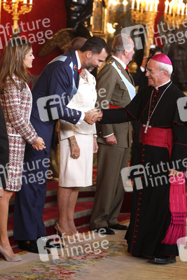 Letizia von Spanien, Felipe von Spanien, Sophia von Spanien, Juan Carlos I. von Spanien