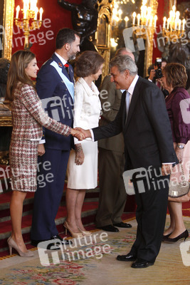 Letizia von Spanien, Felipe von Spanien, Sophia von Spanien, Juan Carlos I. von Spanien