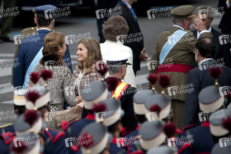 Elena von Spanien, Letizia von Spanien, Sophia von Spanien, Juan Carlos I. von Spanien