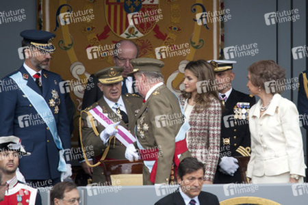 Felipe von Spanien, Juan Carlos I. von Spanien, Letizia von Spanien, Sophia von Spanien