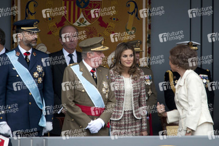 Felipe von Spanien, Juan Carlos I. von Spanien, Letizia von Spanien, Sophia von Spanien