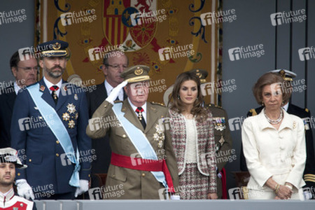 Felipe von Spanien, Juan Carlos I. von Spanien, Letizia von Spanien, Sophia von Spanien