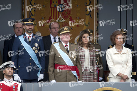 Felipe von Spanien, Juan Carlos I. von Spanien, Letizia von Spanien, Sophia von Spanien