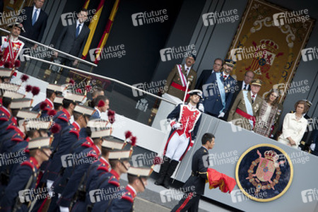 Mariano Rajoy, Felipe von Spanien, Juan Carlos I. von Spanien, Letizia von Spanien, Sophia von Spanien